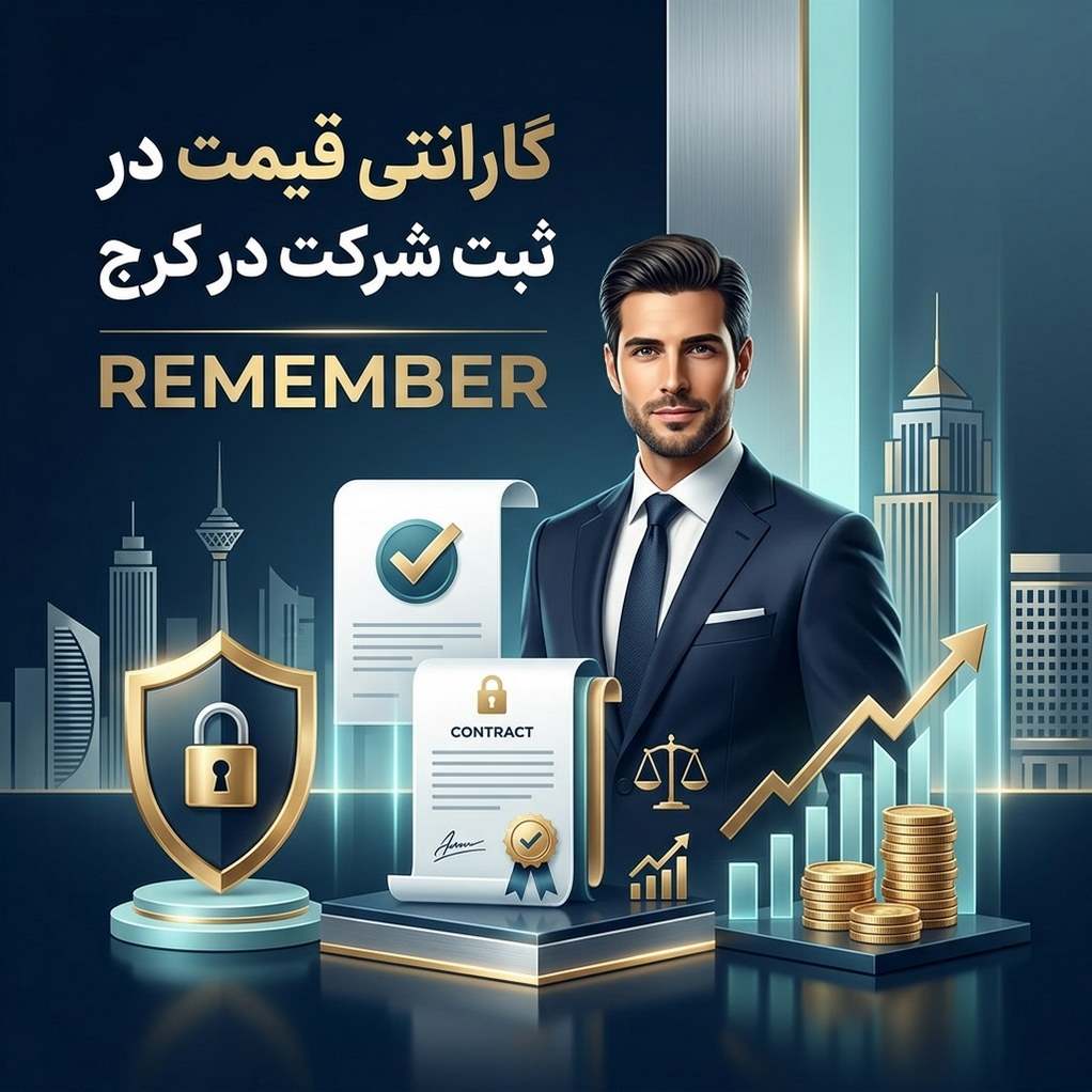 گارانتی قیمت در ثبت شرکت کرج